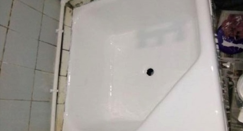 Обновление душевого поддона акрилом | Перевоз